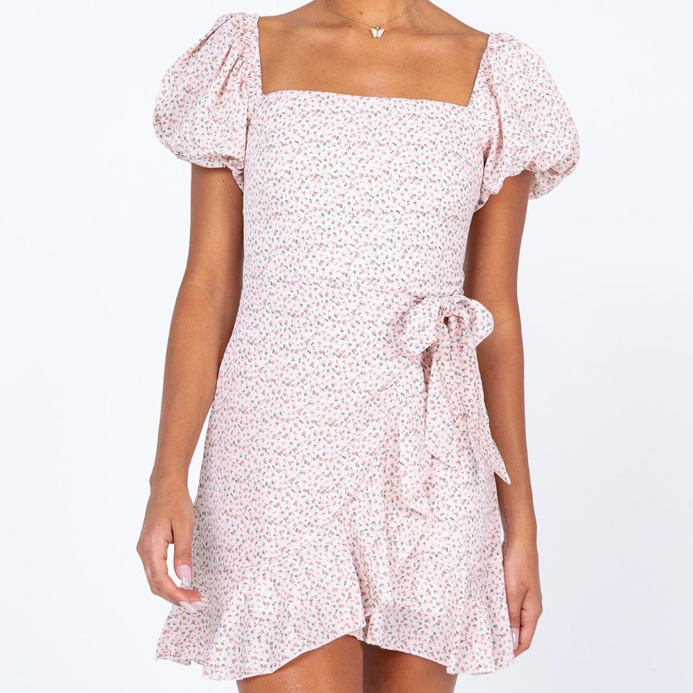 Princess Polly Annie Mini Dress Pink Size 4
